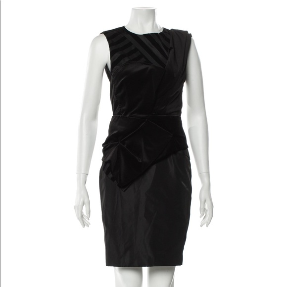 SPORTMAX Backless Black Dress - Picture 2 of 2